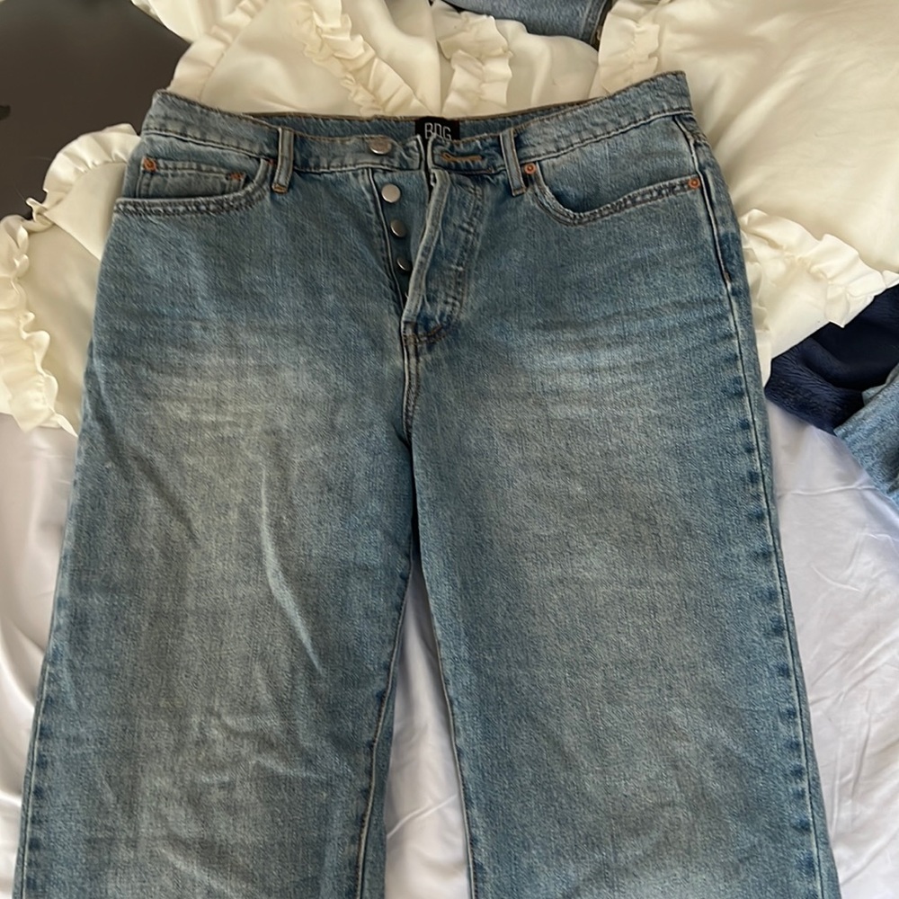 BDG slim straight jeans